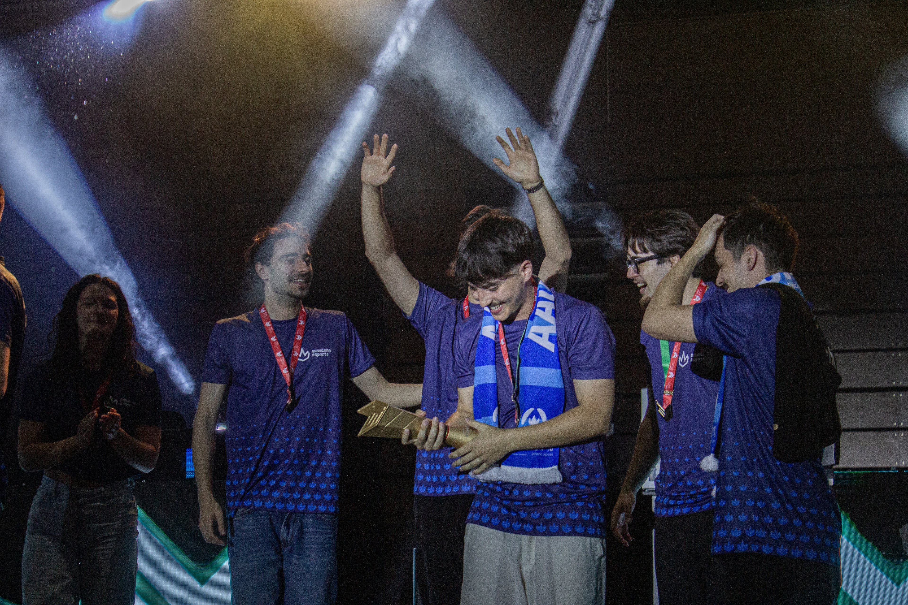 Esports championship moment
