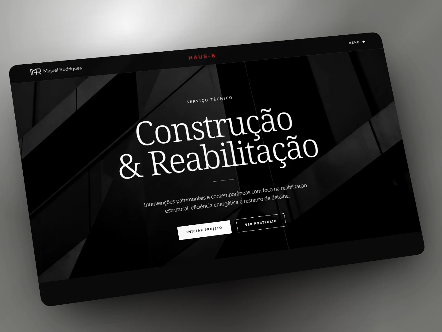 Construction page - HAUSB website